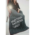 NWT JoAnne Turcotte Plymouth Yarn 1218 Encore Worsted Afghan Knitting Pattern