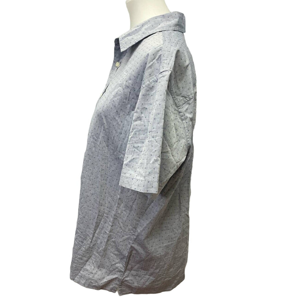 Goodfellow & Co Mens Large 100% Cotton Short Sleeve Button Down Casual Shirt