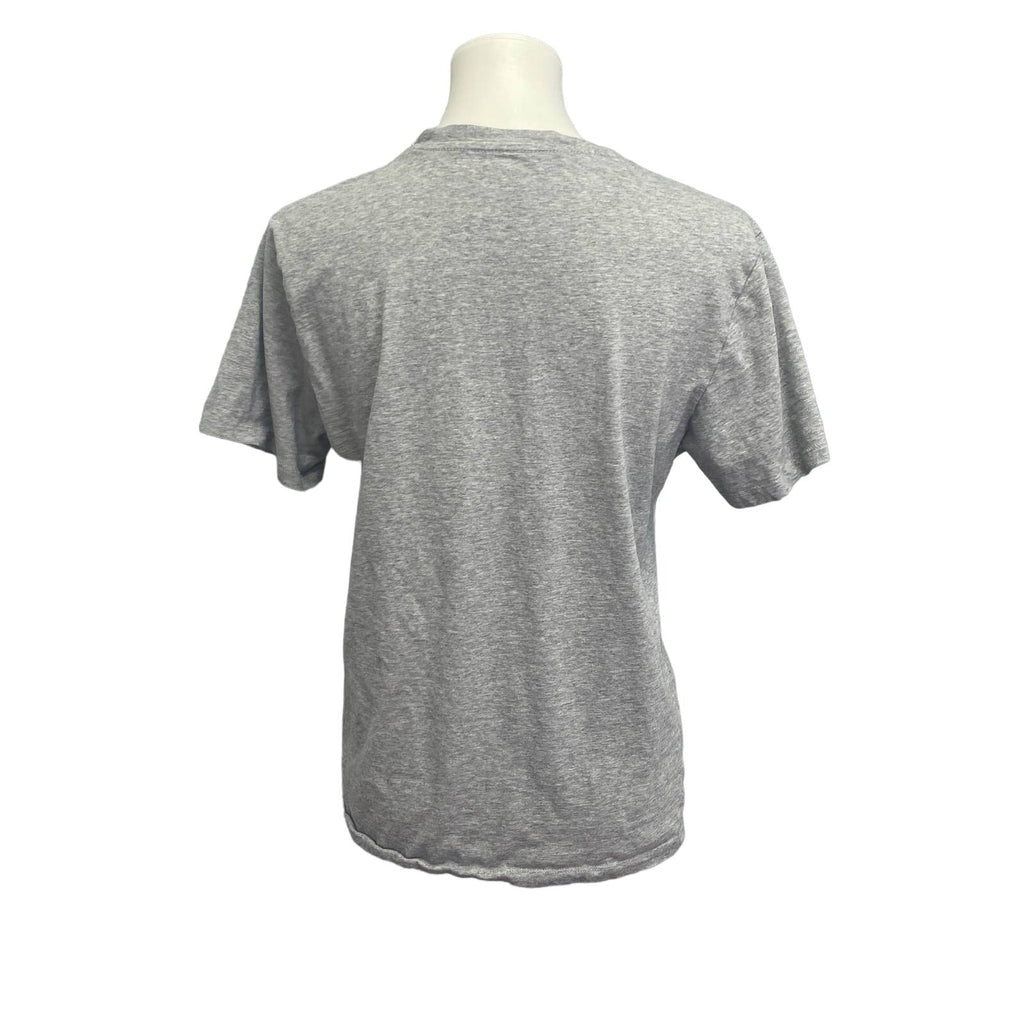 Levi's Womens Medium 100% Cotton Gray Short Sleeve Crew Neck Casual Tee Shirt