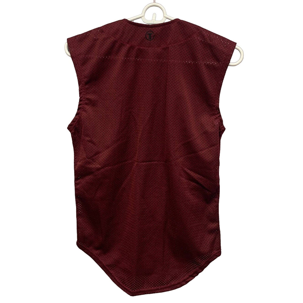 New Tag Team Youth XL Button Down Sports Mesh Jersey Uniform Tank Top