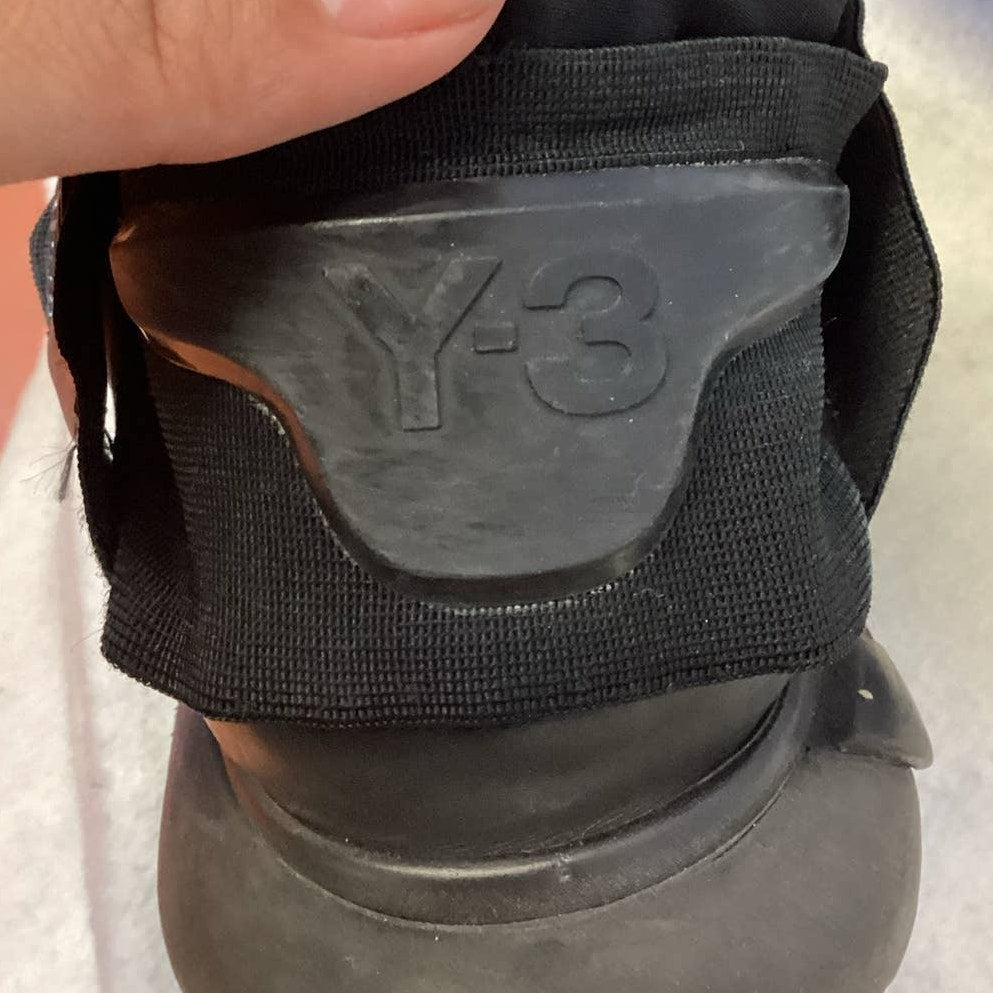 Yohji Yamamoto Mens Size 7 Black Y-3 Sneakers Trainers Athletic Shoes Need Laces