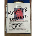 New Knitted Threads Janet Rehfeldt KTK-702 Amazing Garter Scarf Knitting Pattern