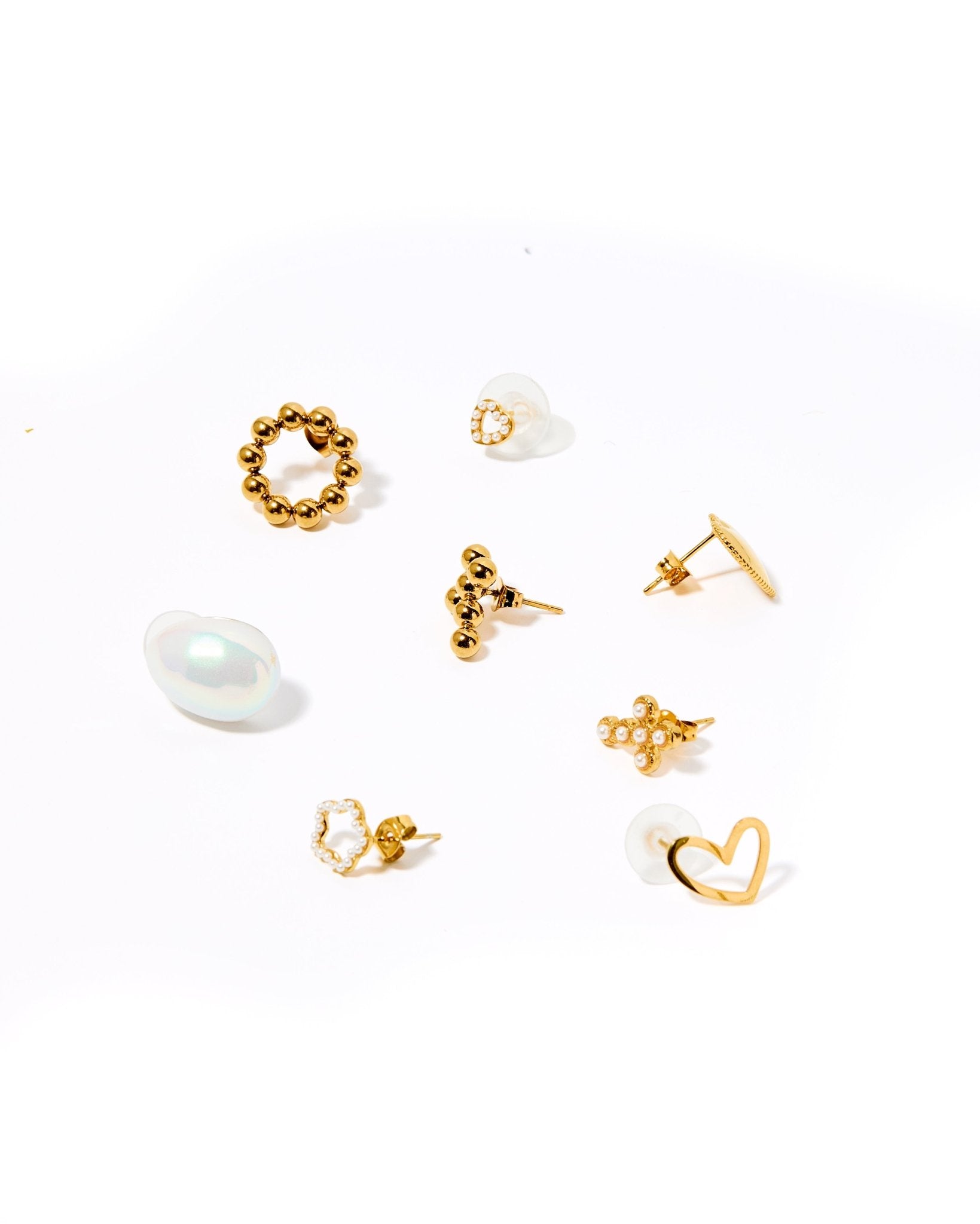 Wyatt Small Square Stud Earrings