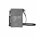 Womens Cell Phone Purse - Gray
