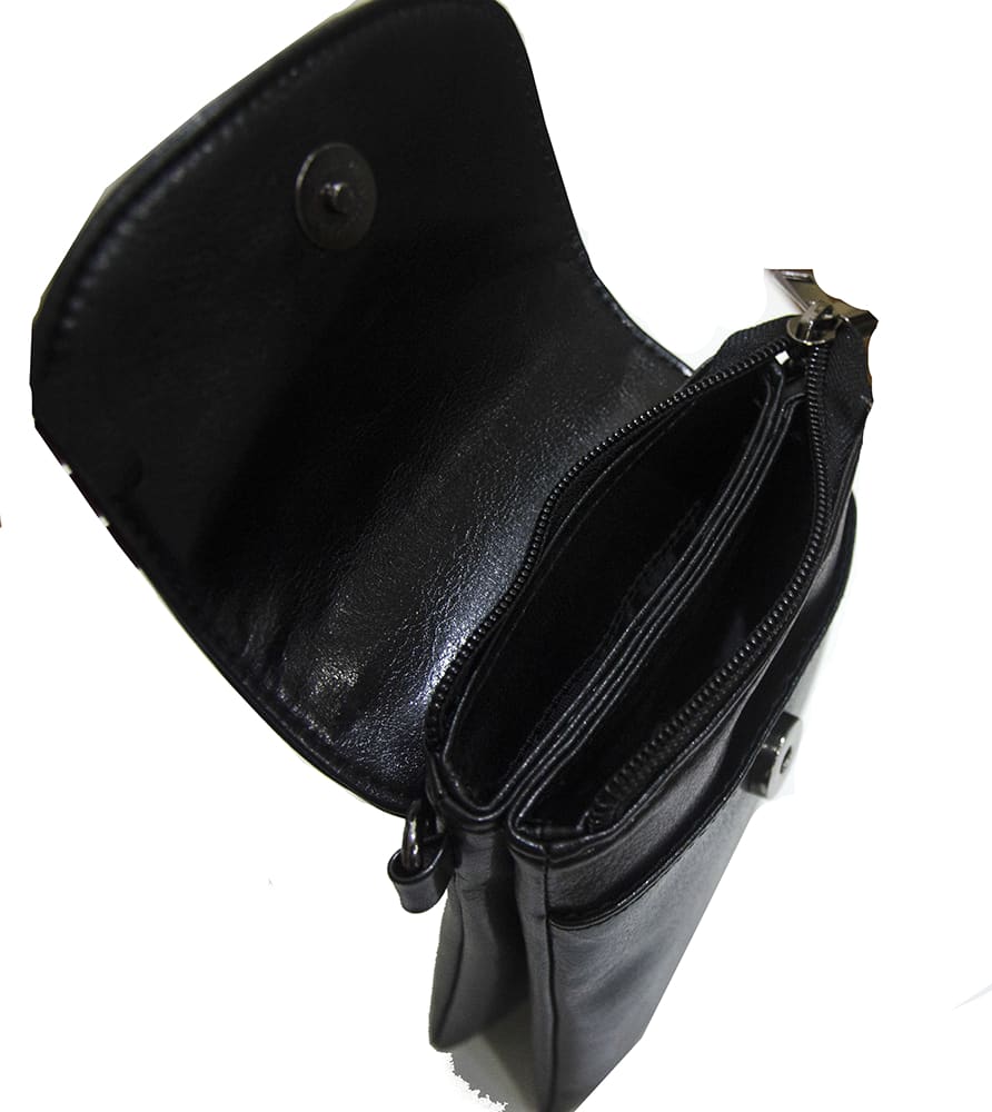 Womens Cell Phone Purse - Gray
